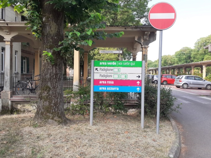 All’ospedale di Mantova arriva la nuova segnaletica interna