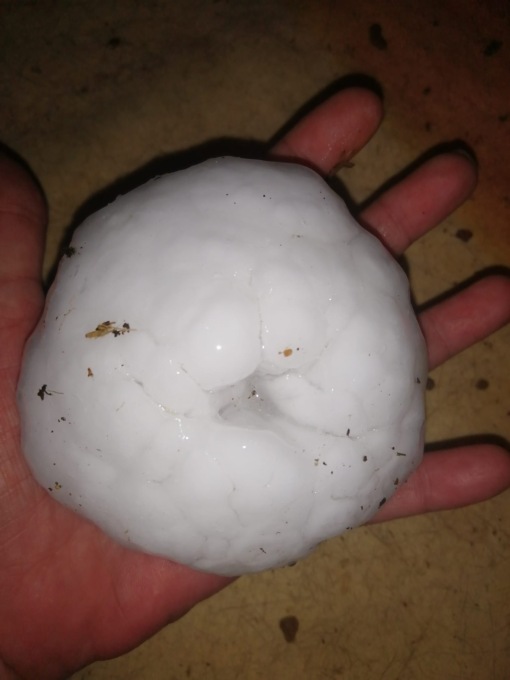 Due su due: la scorsa notte altra grandinata da record sul Mantovano