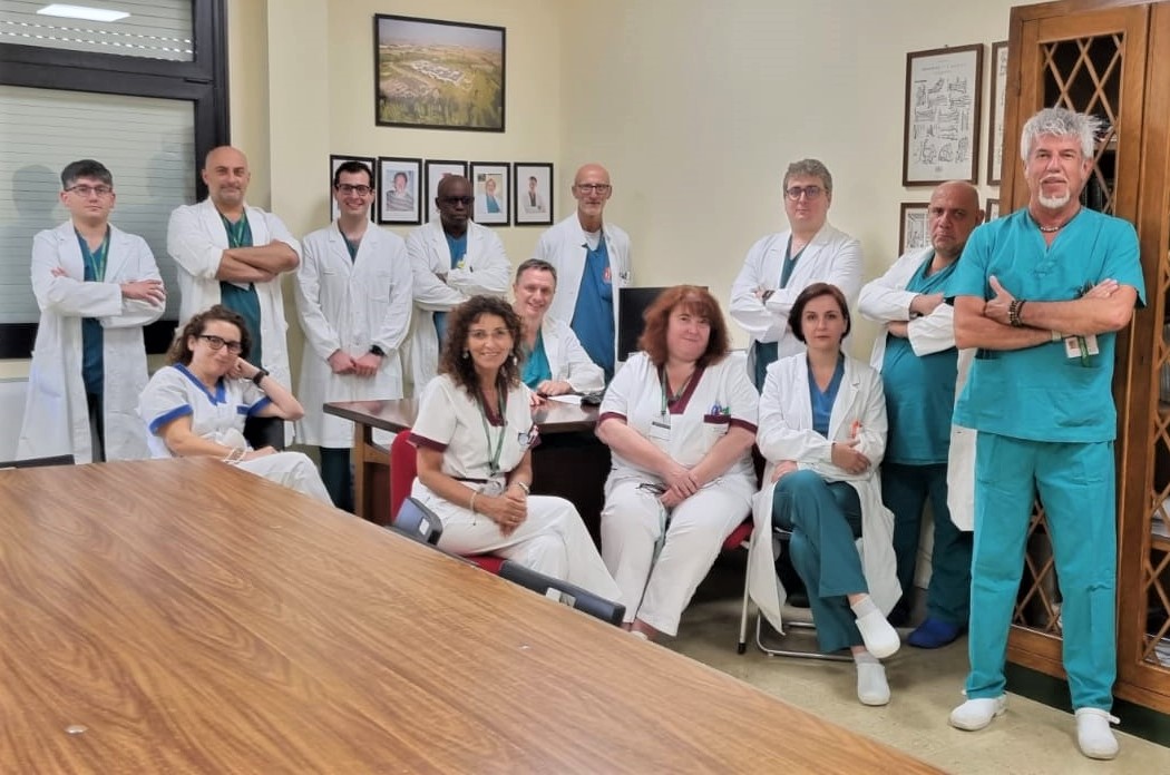 L'équipe dell'Ortopedia dell'ospedale Oglio Po di Casalmaggiore