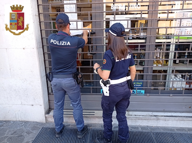 Alcol ai minorenni e degrado: chiuso dieci giorni un locale del centro
