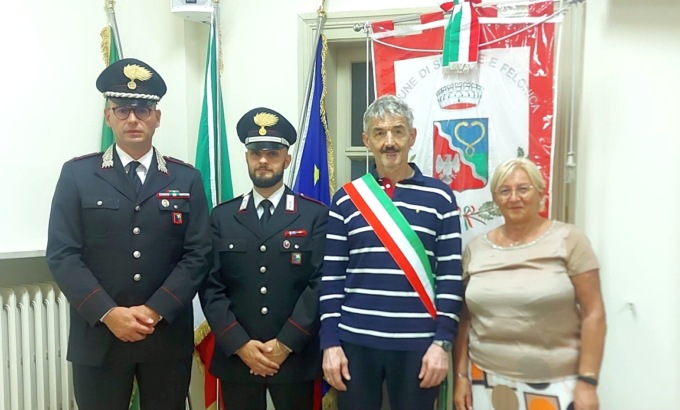 A Felonica nuovo comandante della stazione carabinieri: è il maresciallo D’Apuzzo