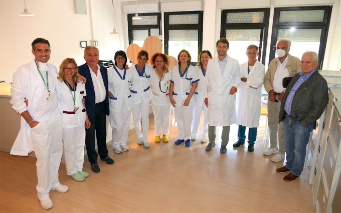 Completamente rinnovata: ecco la nuova sede del day hospital oncologico