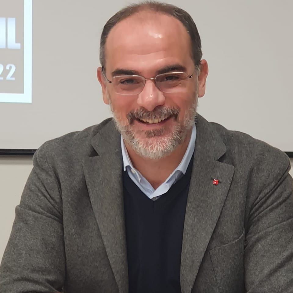 Il segretario generale della Cgil di Mantova Daniele Soffiati