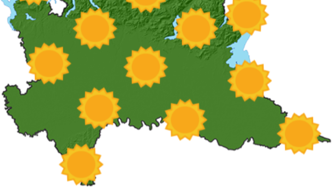 Sarà un weekend “africano” a Mantova: con l’alta pressione massime fino a 29 gradi