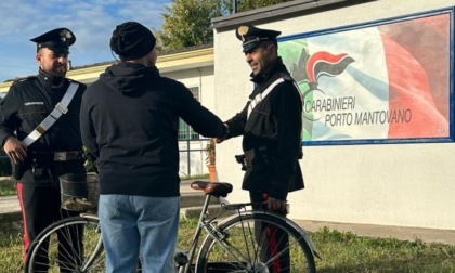 Gli rubano la bici a cui è affezionato e sporge denuncia, i carabinieri gliela ritrovano in meno di 24 ore
