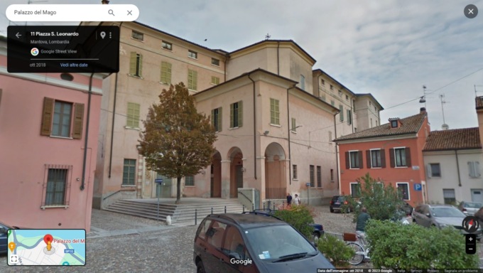 Paura in centro a Mantova, a fuoco i sotterranei di Palazzo del Mago