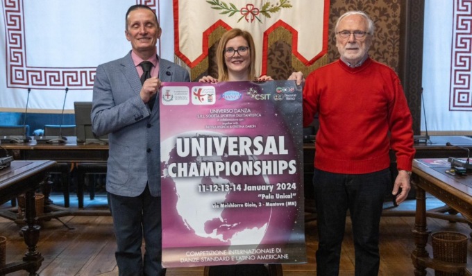 A Mantova tutto pronto per l’Universal Championship di Danza Sportiva