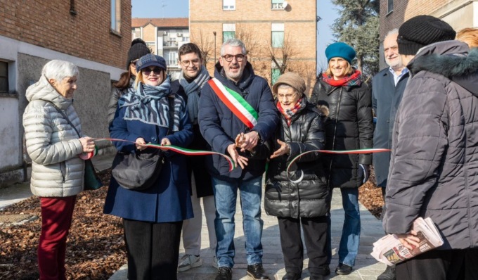 Inaugurata la nuova via Val d’Ossola al quartiere Due Pini