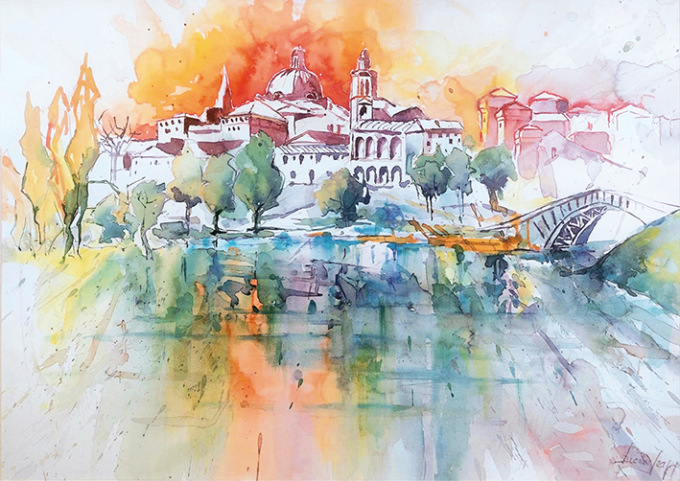 “L’incanto dell’Acquarello” in mostra alla Galleria Arianna Sartori di Mantova
