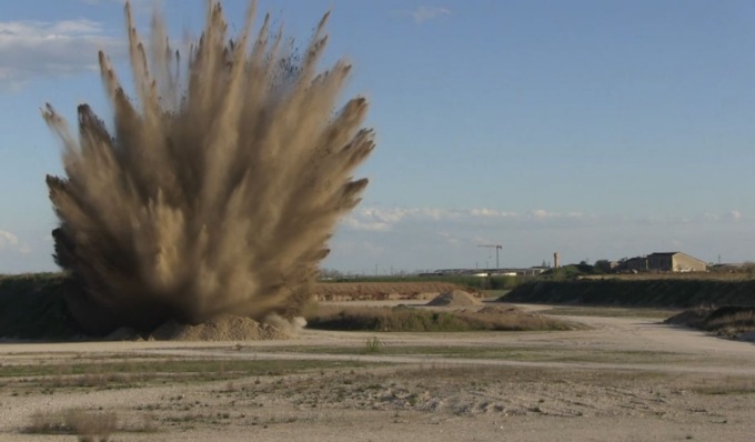 Disinnescate le bombe ritrovate a Marcaria, le immagini e il filmato dell’intervento degli artificieri