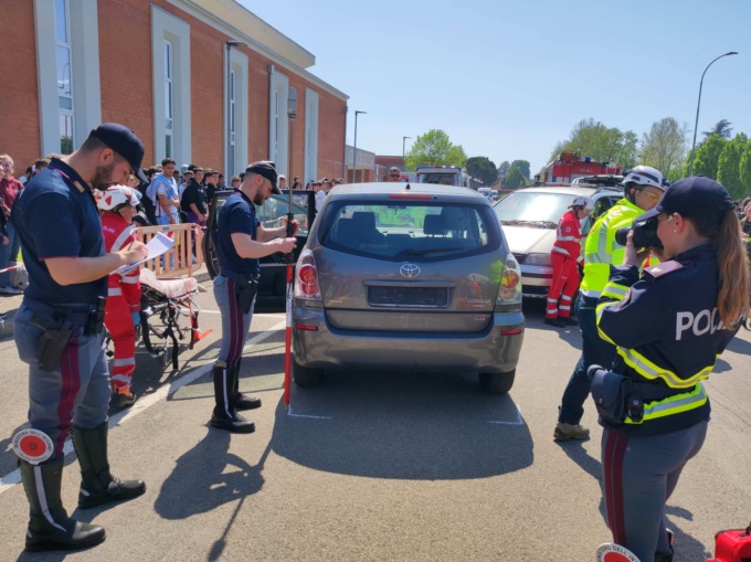 Ben 800 alunni a “scuola di guida” con polizia stradale e Autobrennero