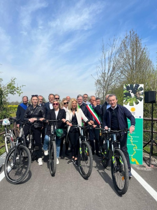 Da Ponti sul Mincio a Moglia: 90 nuovi chilometri di ciclabile nel Mantovano