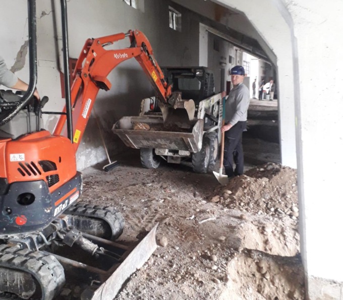 Al via i lavori allo stadio Martelli, cantieri aperti nel settore distinti
