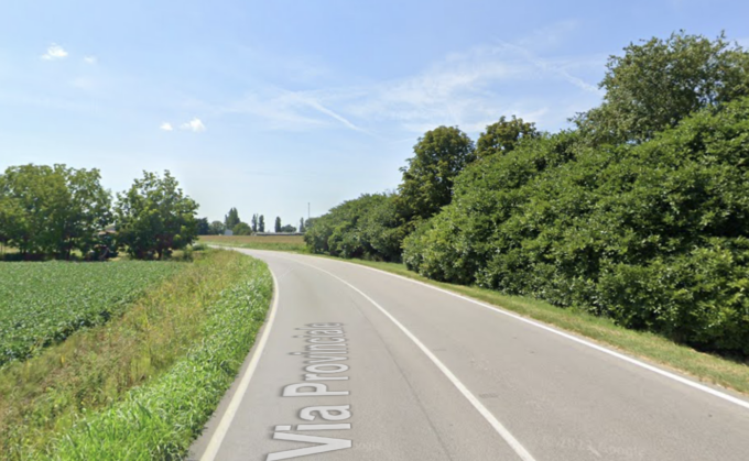 Incidente tra Serravalle a Po e Ostiglia, ferito portato via in eliambulanza