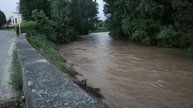 Allerta arancione nel Mantovano per rischio allagamenti, Chiese e Secchia sotto osservazione