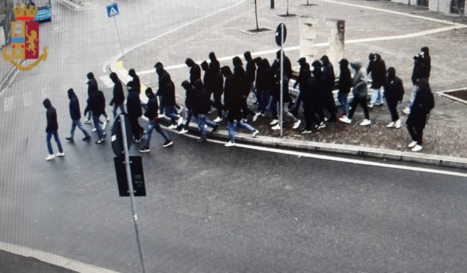 Daspo per 15 tifosi mantovani per gli scontri prima di Pergolettese-Mantova