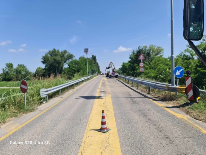 Ponte di San Benedetto: addio alle barriere in mezzo alla strada e ok ai lavori finali