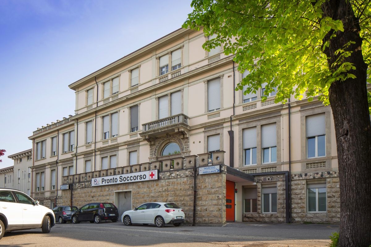 Il pronto soccorso dell'ospedale San Pellegrino di Castiglione delle Stiviere, dove la donna è stata portata