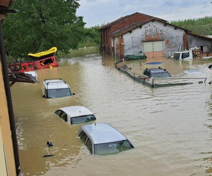 Emergenza alluvione in Romagna, sul posto anche la Protezione Civile di Mantova