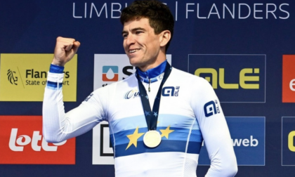 Edoardo Affini medaglia d'oro agli Europei di ciclismo su strada, esulta la provincia di Mantova