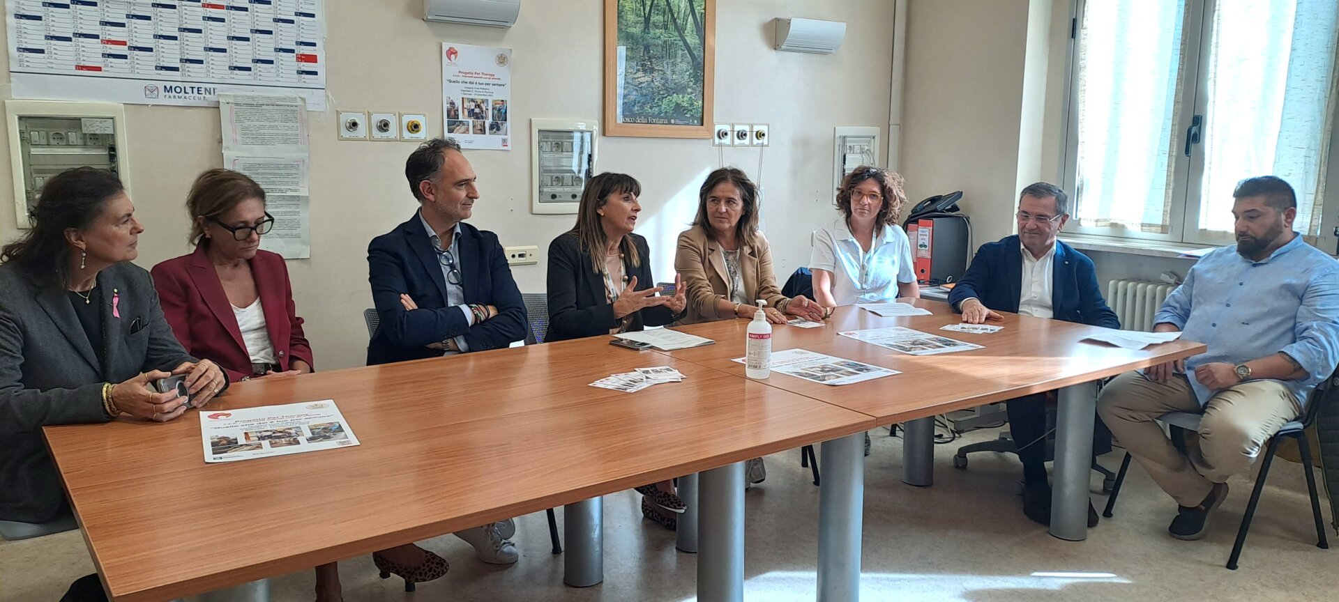 Un momento della conferenza stampa di presentazione dell'iniziativa