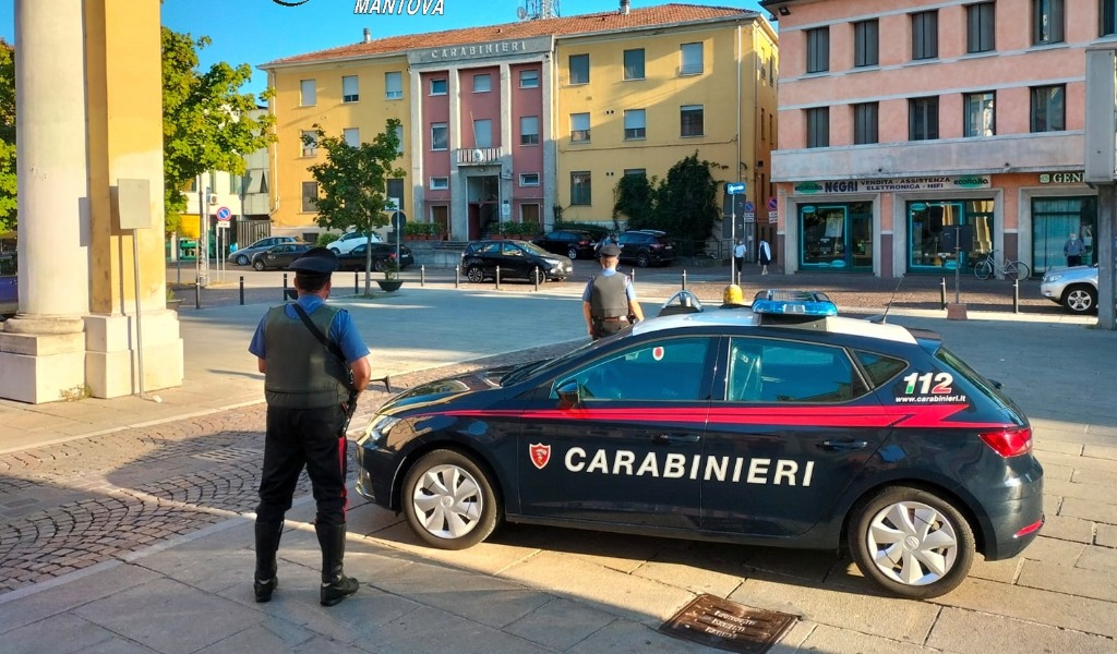 A Bozzolo sono intervenuti i carabinieri della Compagnia di Viadana