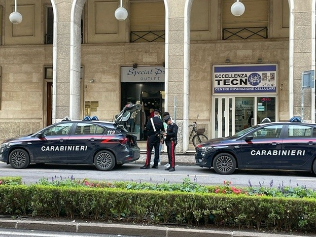 I militari impegnati nelle operazioni di controllo in corso della Libertà