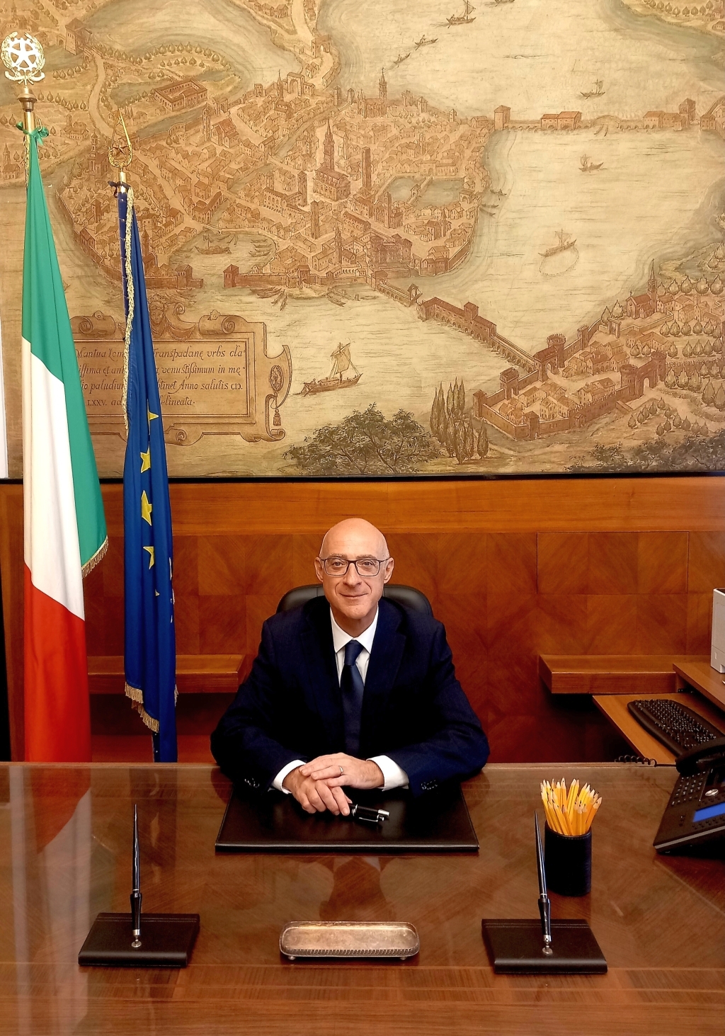 Il prefetto di Mantova Roberto Bolognesi