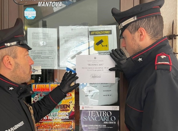 Minacciano di morte il barista e di dare fuoco al locale: scatta la chiusura per diec giorni