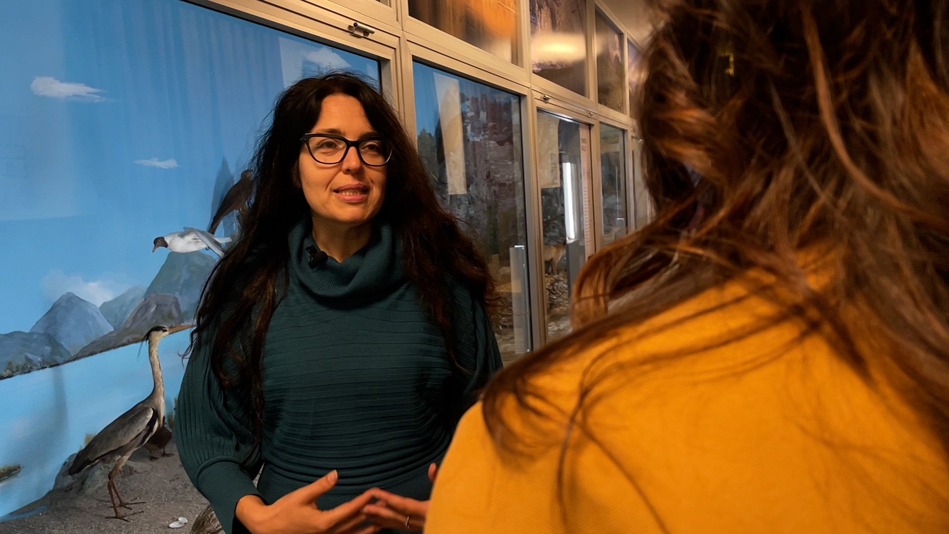 foto intervista museo scienze naturali