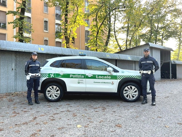 Ecco il nuovo suv Suzuki in dotazione alla polizia locale del Comune di Mantova