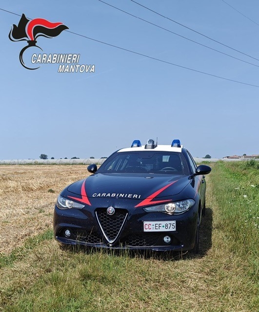 Il 38enne è stato arrestato dai carabinieri di Pegognaga (foto d'archivio)