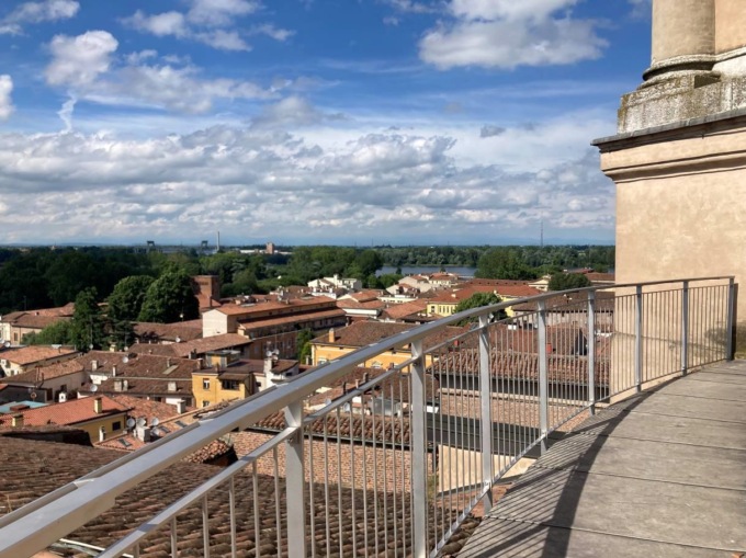 Parte della visuale dalla sommità della cupola