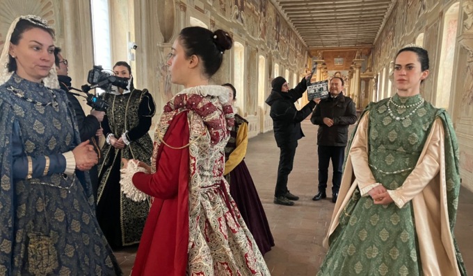 “Paesi che Vai”, la trasmissione di Rai2 a Sabbioneta sulle tracce di Vespasiano Gonzaga