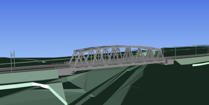 Raddoppio Piadena-Mantova, arriva il nuovo ponte appena di là dal confine