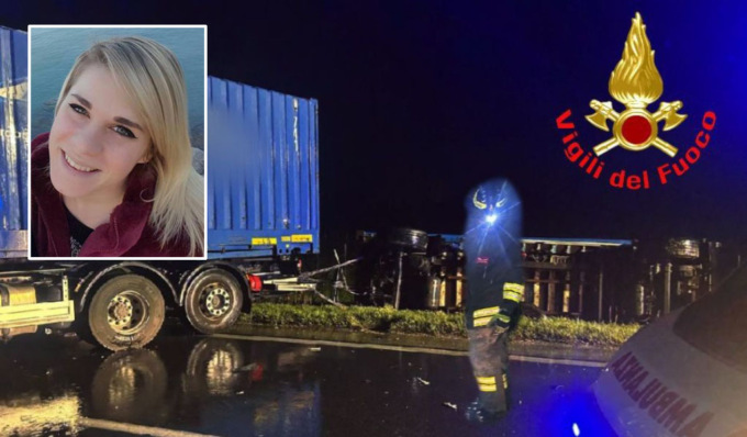 Finisce con l’auto sotto la motrice di un camion, Eleonora Masseni muore a 31 anni
