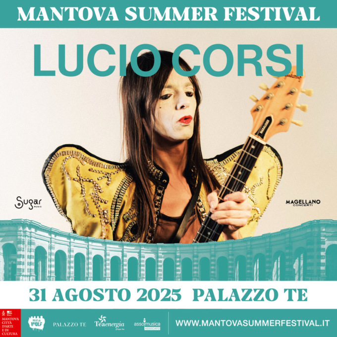 Lucio Corsi sarà a Mantova domenica 31 agosto 2025