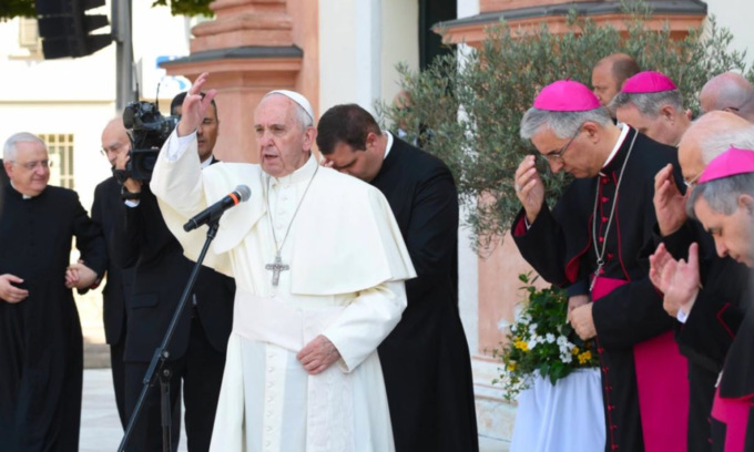 La visita di Papa Francesco a Bozzolo nel 2017, omaggiò Don Primo Mazzolari