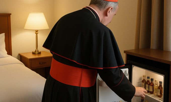 Il cardinale e i liquori del frigobar finiti, la rivelazione dell’arcivescovo mantovano prima del conclave