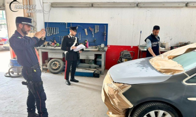Officina abusiva scoperta a Porto Mantovano, multe da 30mila euro per un meccanico