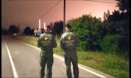 Un bagliore nel cielo e il botto: esplosa la bomba, Moglia torna alla normalità