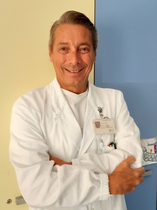 Il direttore della Pediatria dell'ospedale di Casalmaggiore Claudio Cavalli