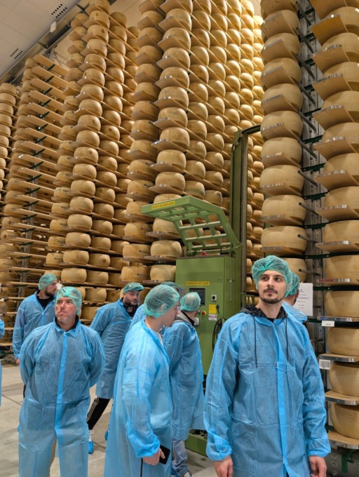 Alcuni studenti durante il corso