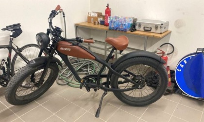 Bici elettrica da 5mila euro rubata in provincia di Rimini e ritrovata a Borgo Virgilio