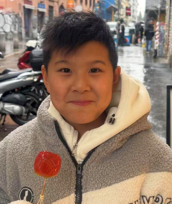 Il piccolo Leonardo Xu