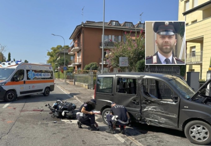 Schianto tra motocicletta e furgone: muore Mario Sicilia, carabiniere 31enne