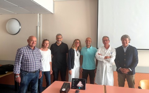 Un ecografo portatile “intelligente” in dono alla Medicina generale del Poma