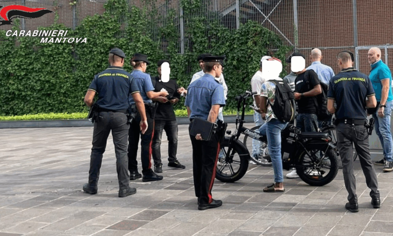 Controlli tra i Giardini Nuvolari e l’Esselunga: sequestri, sanzioni e una denuncia