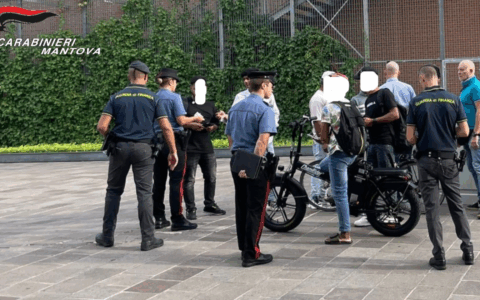Controlli tra i Giardini Nuvolari e l’Esselunga: sequestri, sanzioni e una denuncia