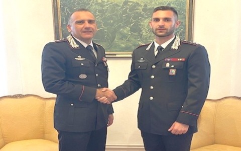 Nuovo comandante per la Compagnia dei Carabinieri: è il capitano Giuseppe Calì